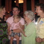 Five generations attended the party.
